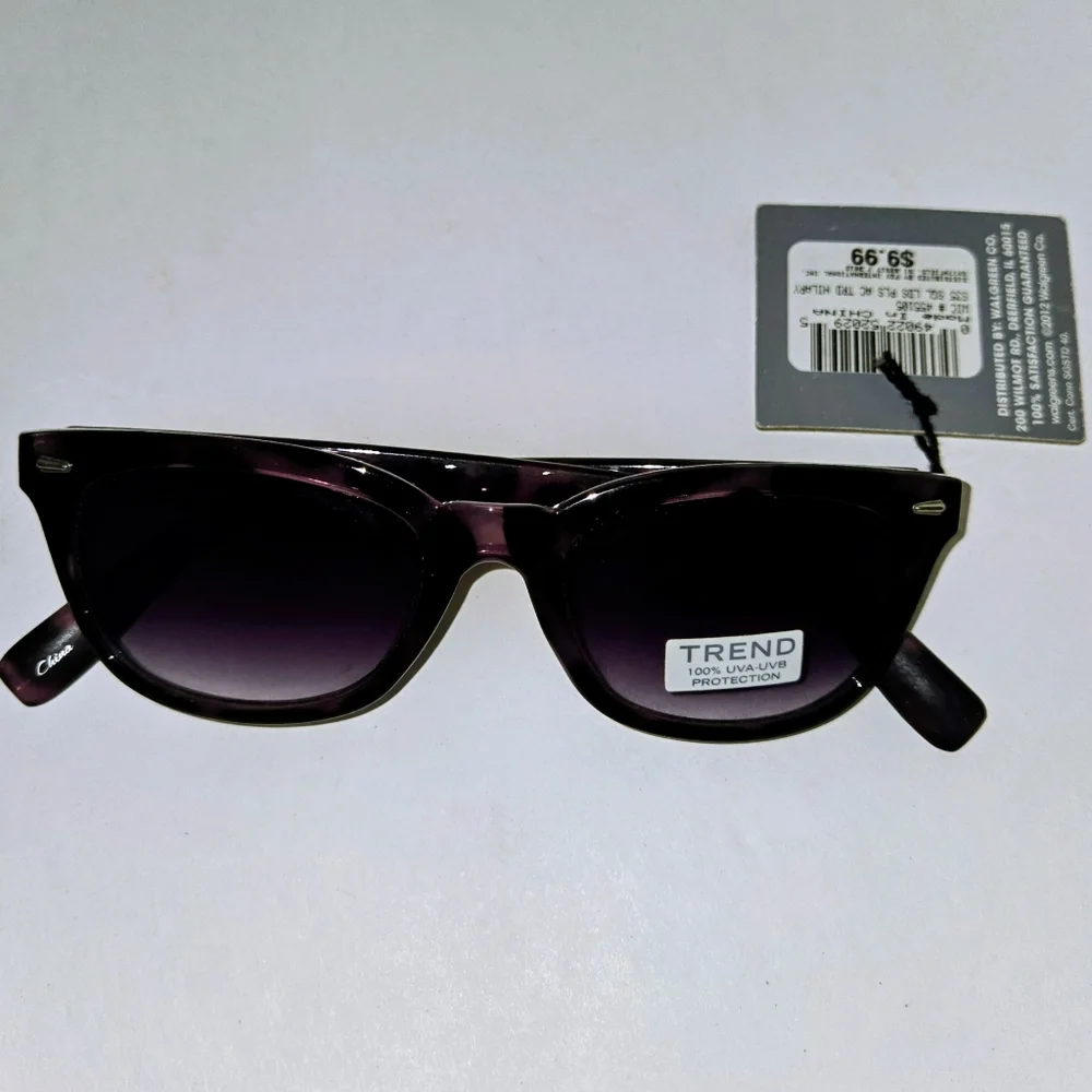 Studio 35 Hilary Purple Sunglasses UV Protection NEW